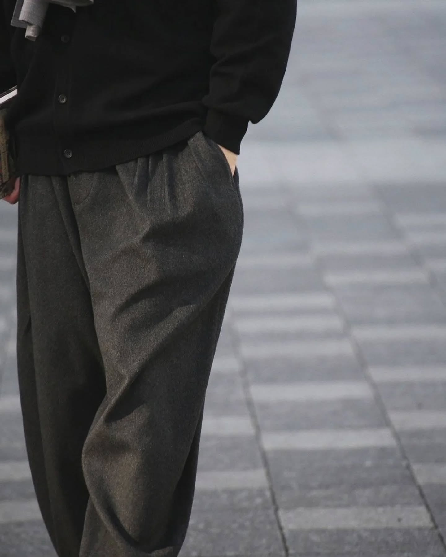 CASHMERE BEBOP PANTS(BABY CASH)