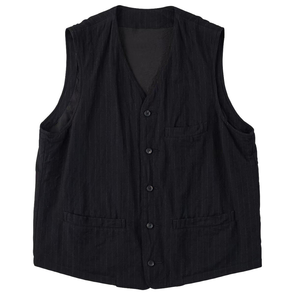 PIN STRIPE CLASSIC VEST WATCH CHAIN ITEM