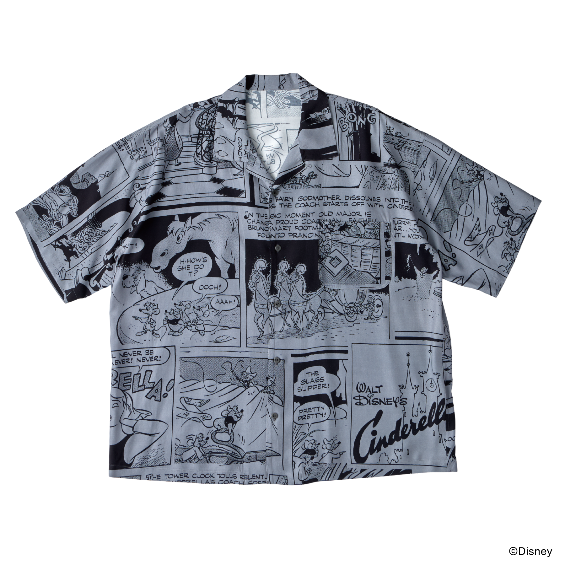DISNEY VC / PC ALOHA COLLECTION ALOHA SHIRT / DISNEY CINDERELLA