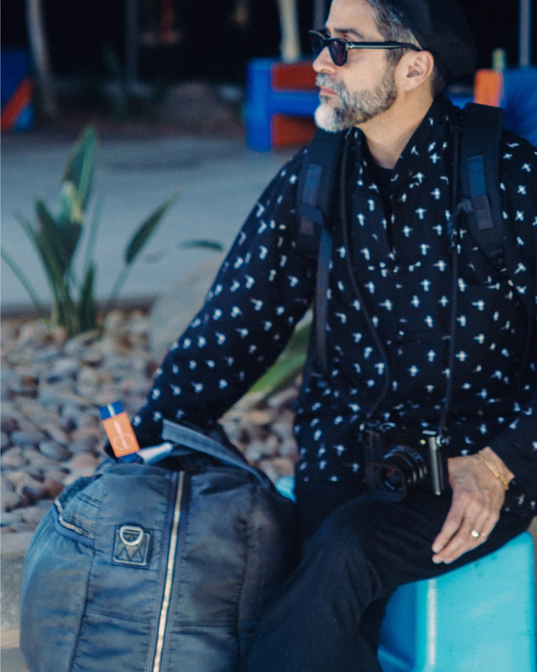 SUPER NYLON TRAVEL BAG L