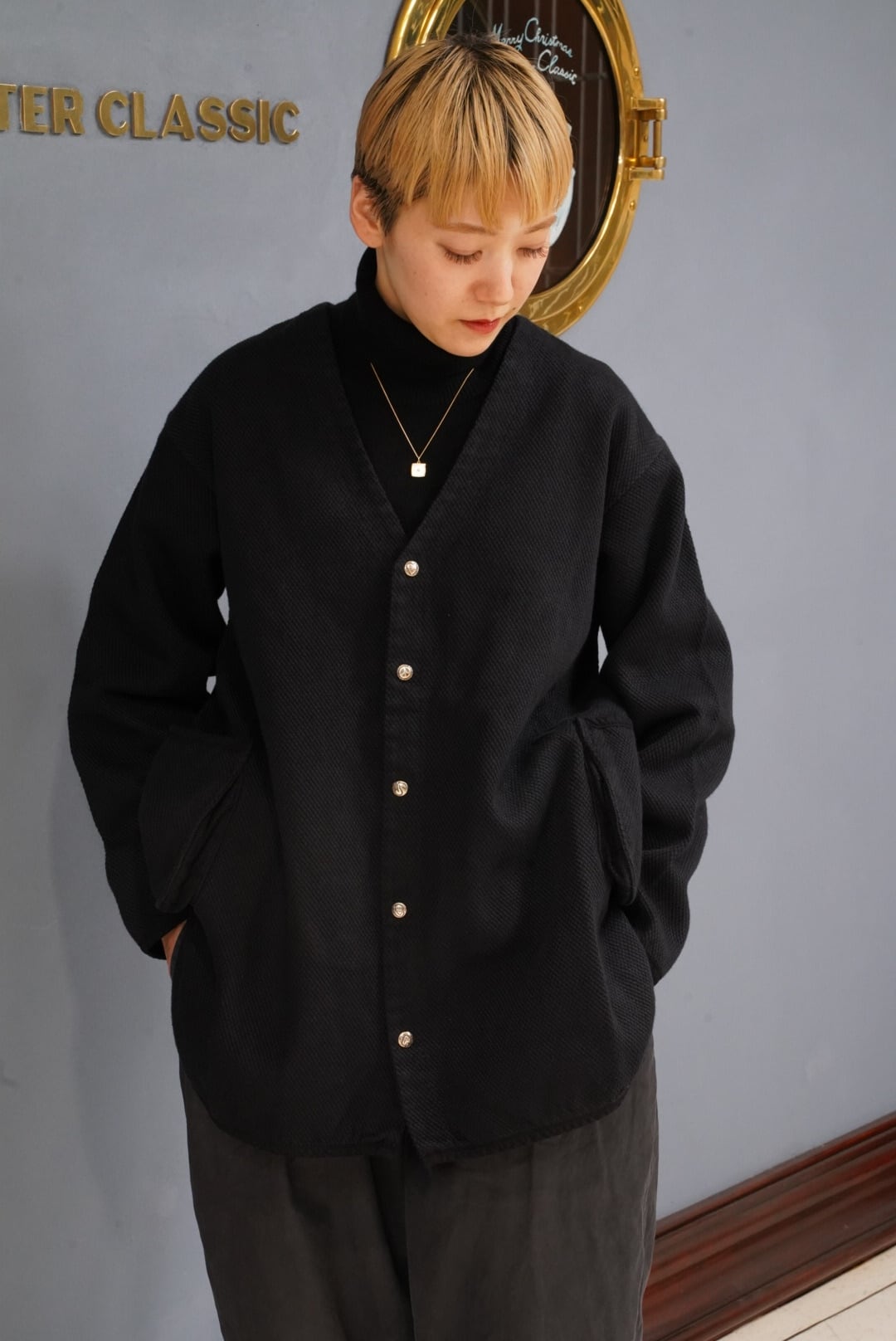 "PC GINZA EXCLUSIVE" PEACE GOLD NECKLACE