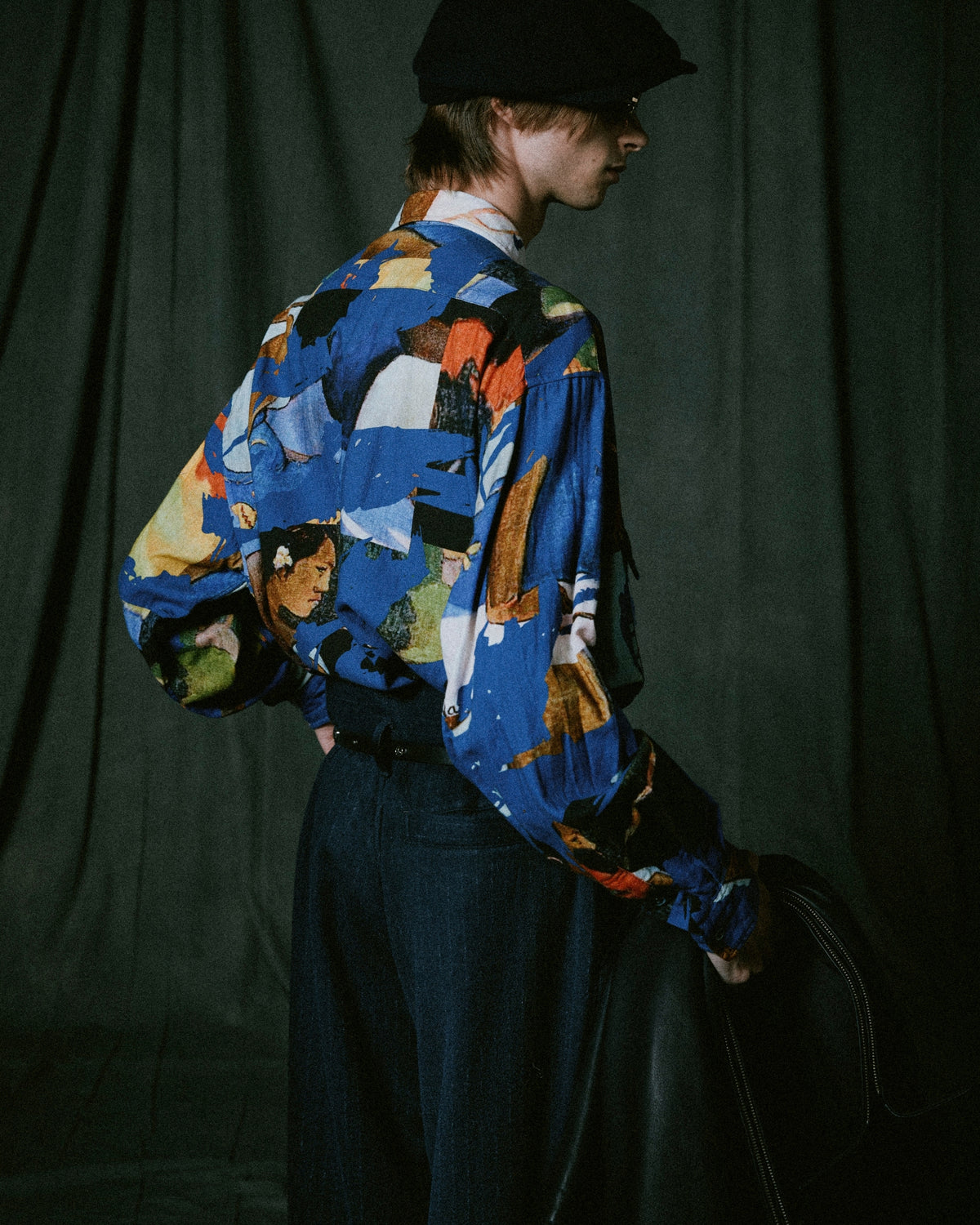 ROLL UP SHIRT GAUGUIN (TAHITIAN WOMEN)