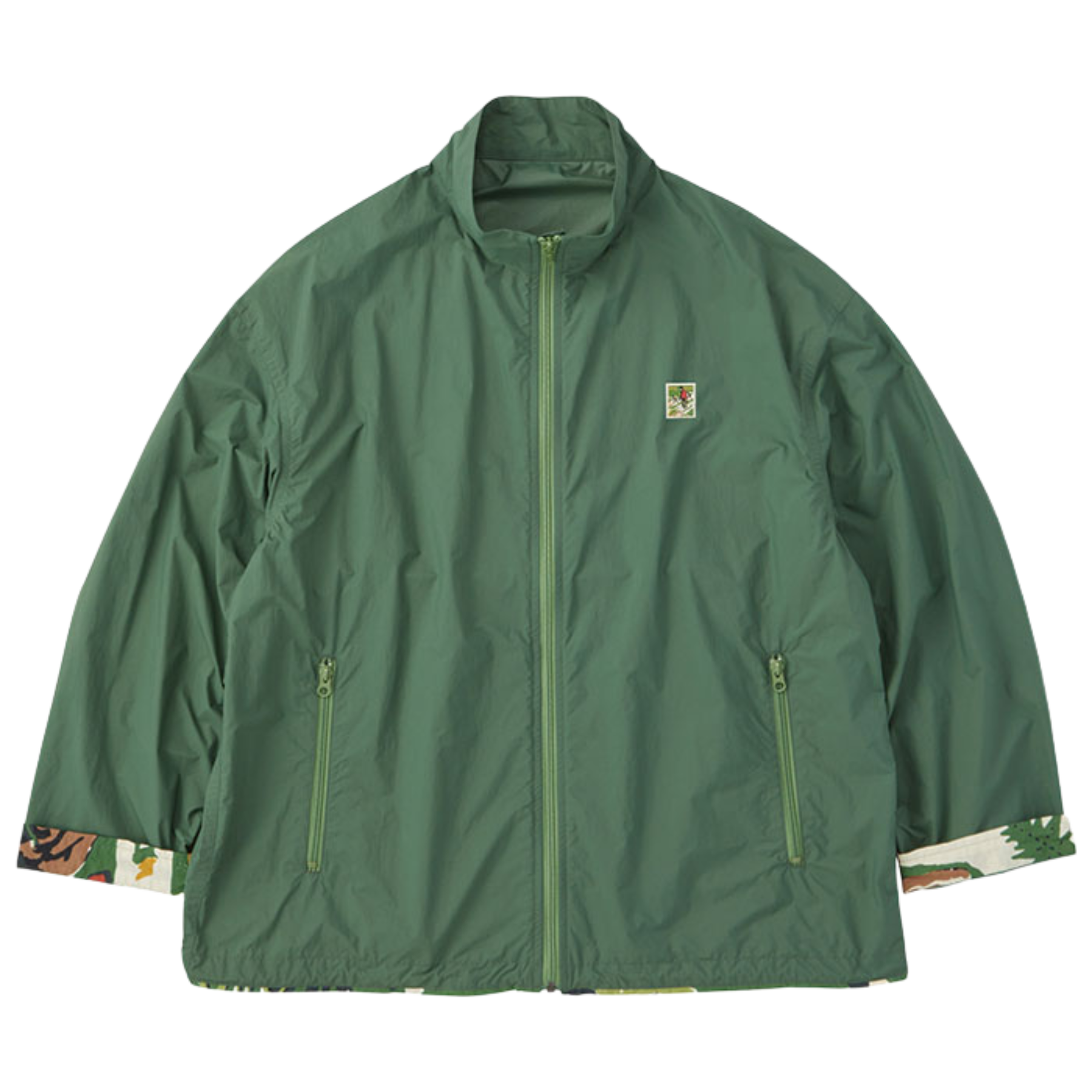 HAWAIIAN OUTDOOR SIMPLE ZIP UP JACKET