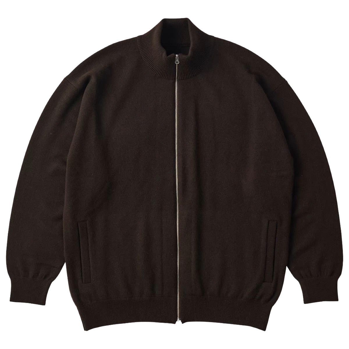 CASHMERE KNIT ZIP UP(BABY CASH)