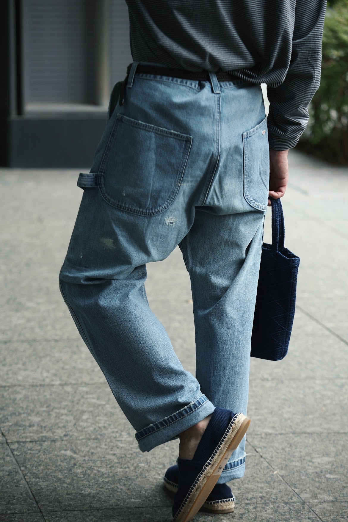 CANNERY ROW DENIM PAINTER PANTS