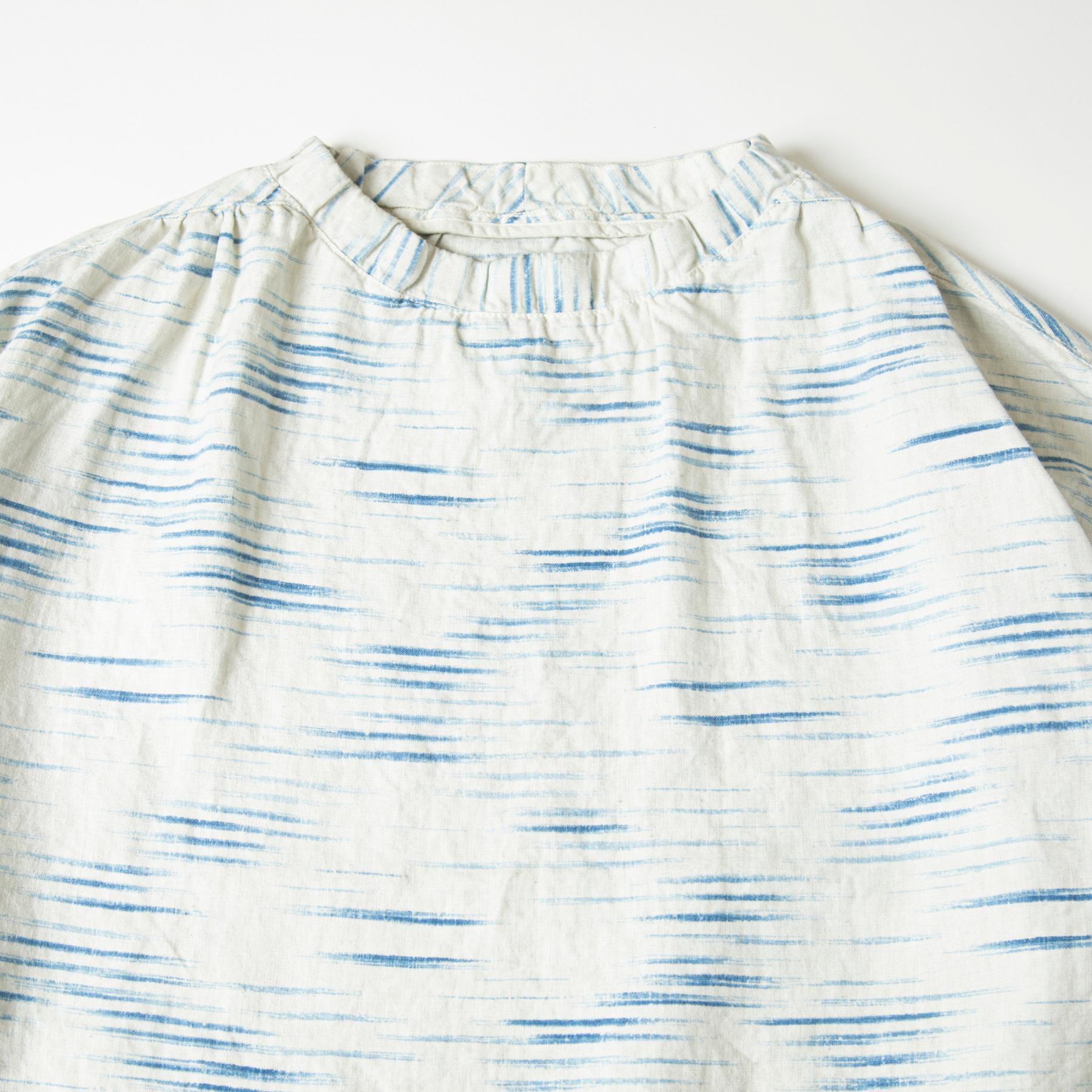 "PC EXCLUSIVE" OLD FRANCE INDIGO PRINT SMOCK