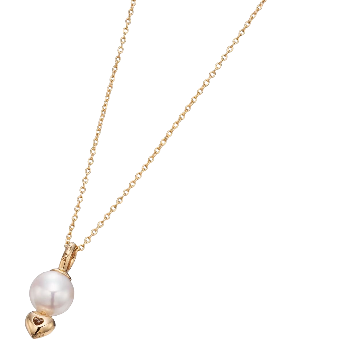 DIAMOND & PEARL NECKLACE (LIMITED)