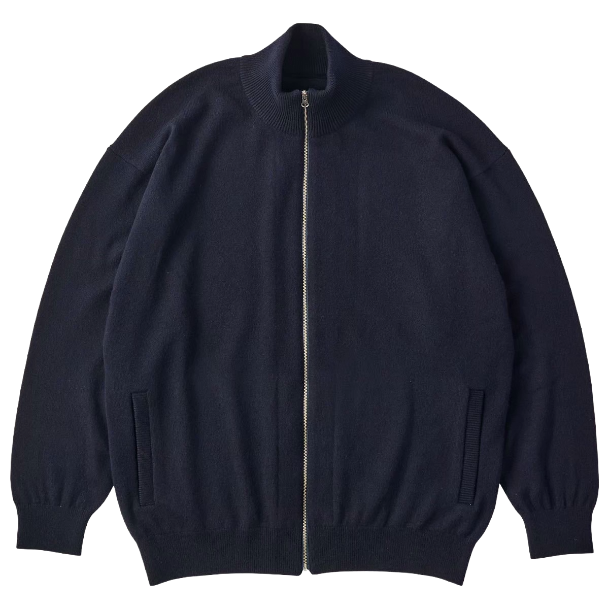 CASHMERE KNIT ZIP UP(BABY CASH)