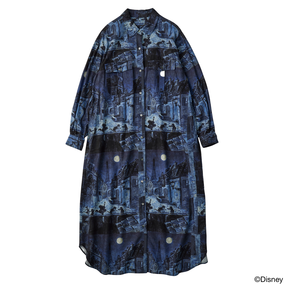DISNEY / PC ALOHA COLLECTION ALOHA ROLL UP SHIRT DRESS / THE ARISTOCATS