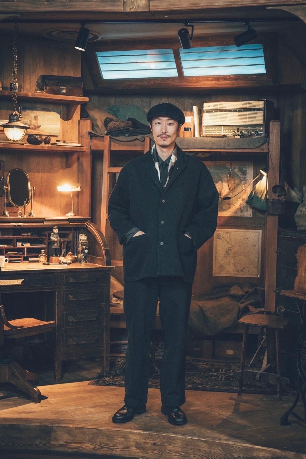 "PC GINZA EXCLUSIVE"PC KENDO WIDE LONG PANTS