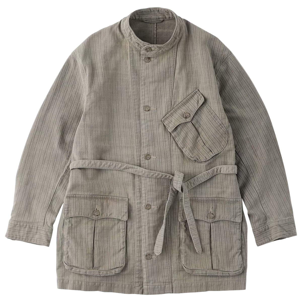 FADED STRIPE MOTORCYCLE JACKET