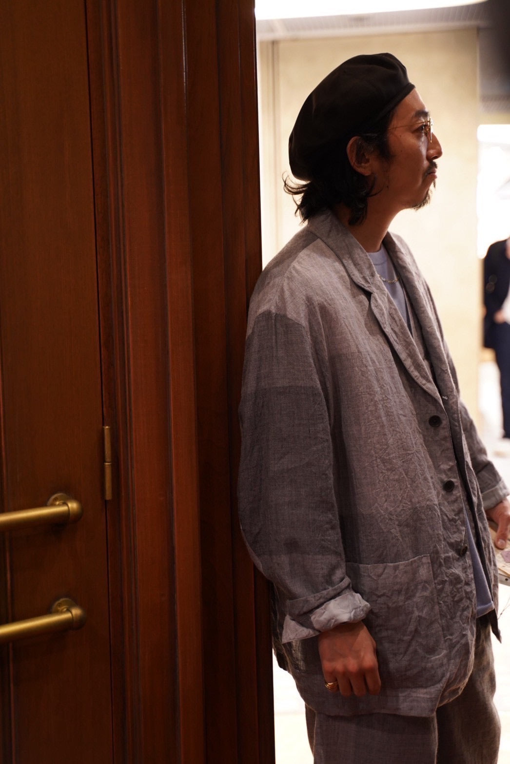 RAMIE BLOCK CHECK CLASSIC JACKET