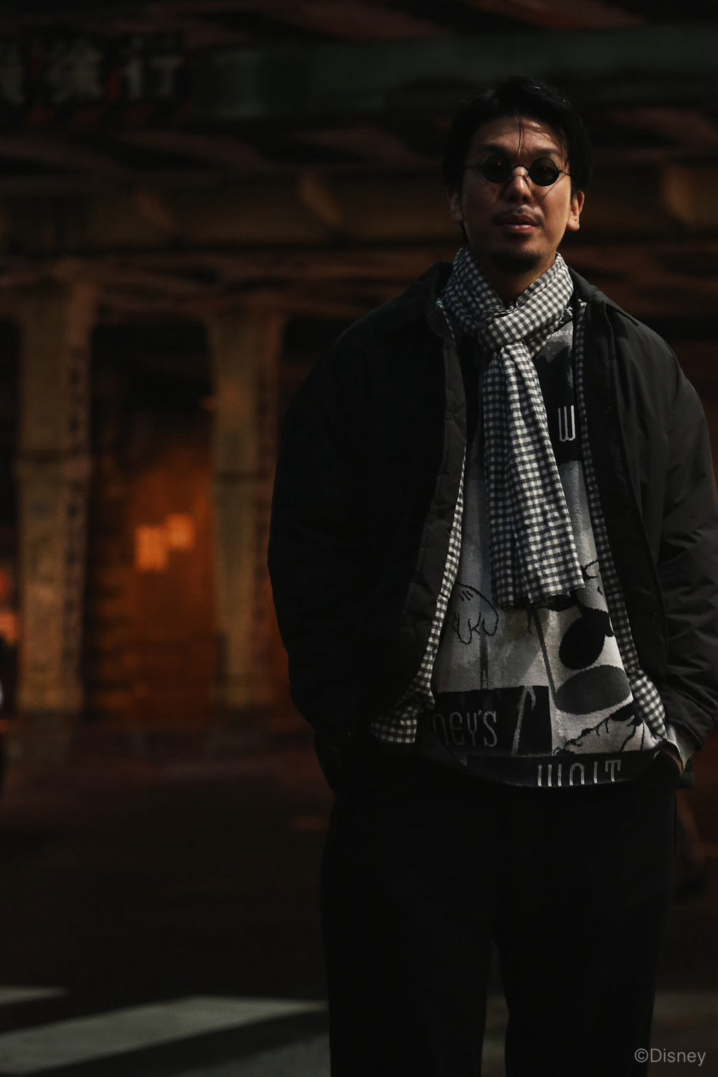 DISNEY VP / PC KNIT COLLECTION CREWNECK / MICKEY MOUSE