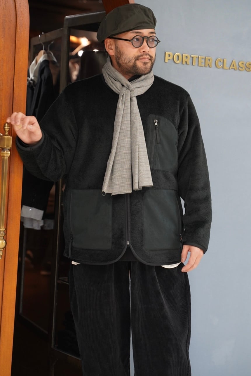 "PC EXCLUSIVE" HIGH LOFT FLEECE ZIP UP JACKET (POLARTEC)