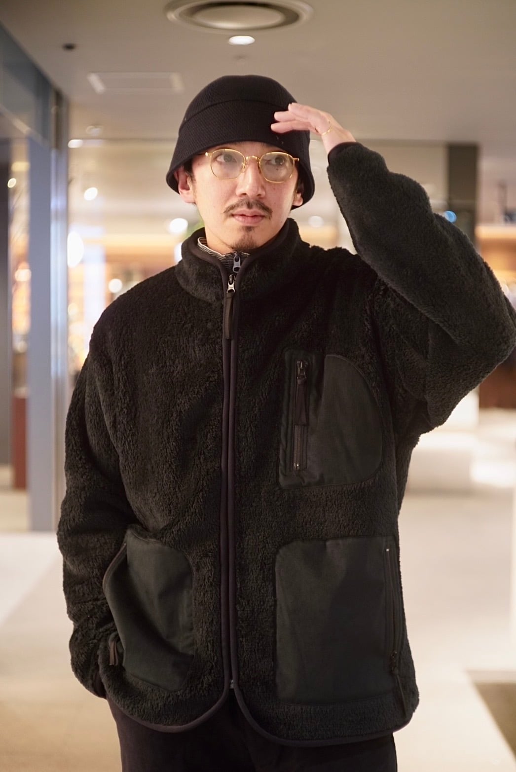 "PC EXCLUSIVE" HIGH LOFT FLEECE ZIP UP JACKET (POLARTEC)