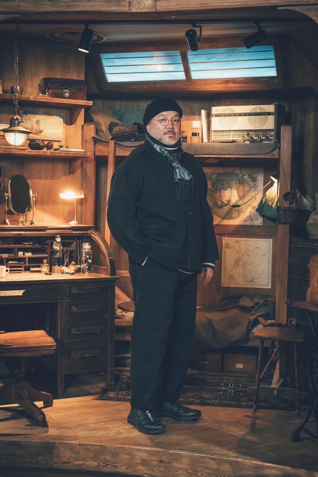 "PC GINZA EXCLUSIVE"PC KENDO WIDE LONG PANTS