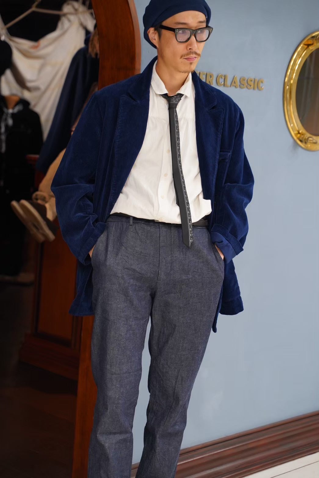 CLASSIC DENIM BUDDY HOLLY PANTS