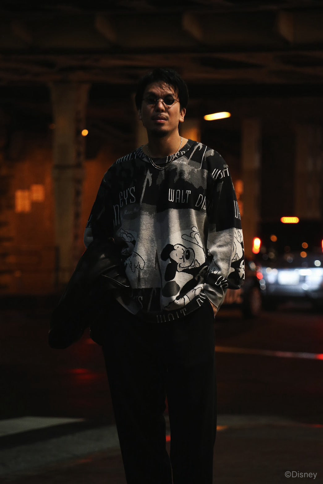 DISNEY VP / PC KNIT COLLECTION CREWNECK / MICKEY MOUSE