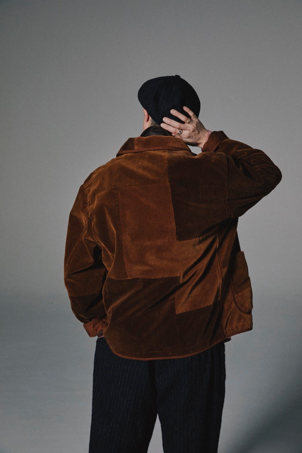 CORDUROY FRENCH JACKET HYBRID WATCH CHAIN ITEM