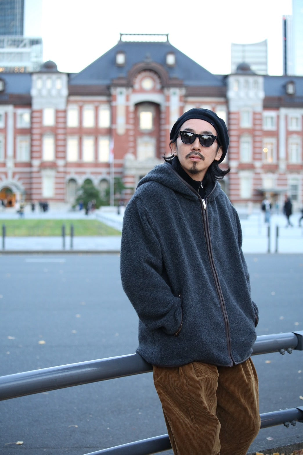 CASHMERE KNIT ZIP UP(BABY CASH)