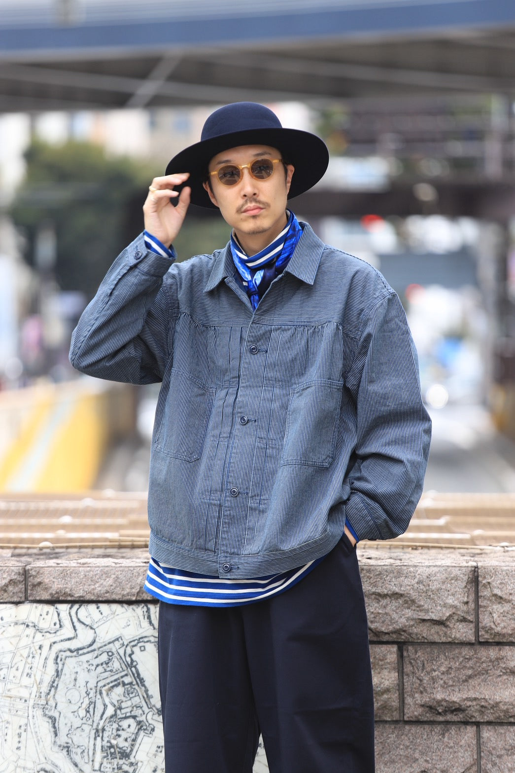 H/W BEATNIK BORDER TURTLENECK -2026AW-