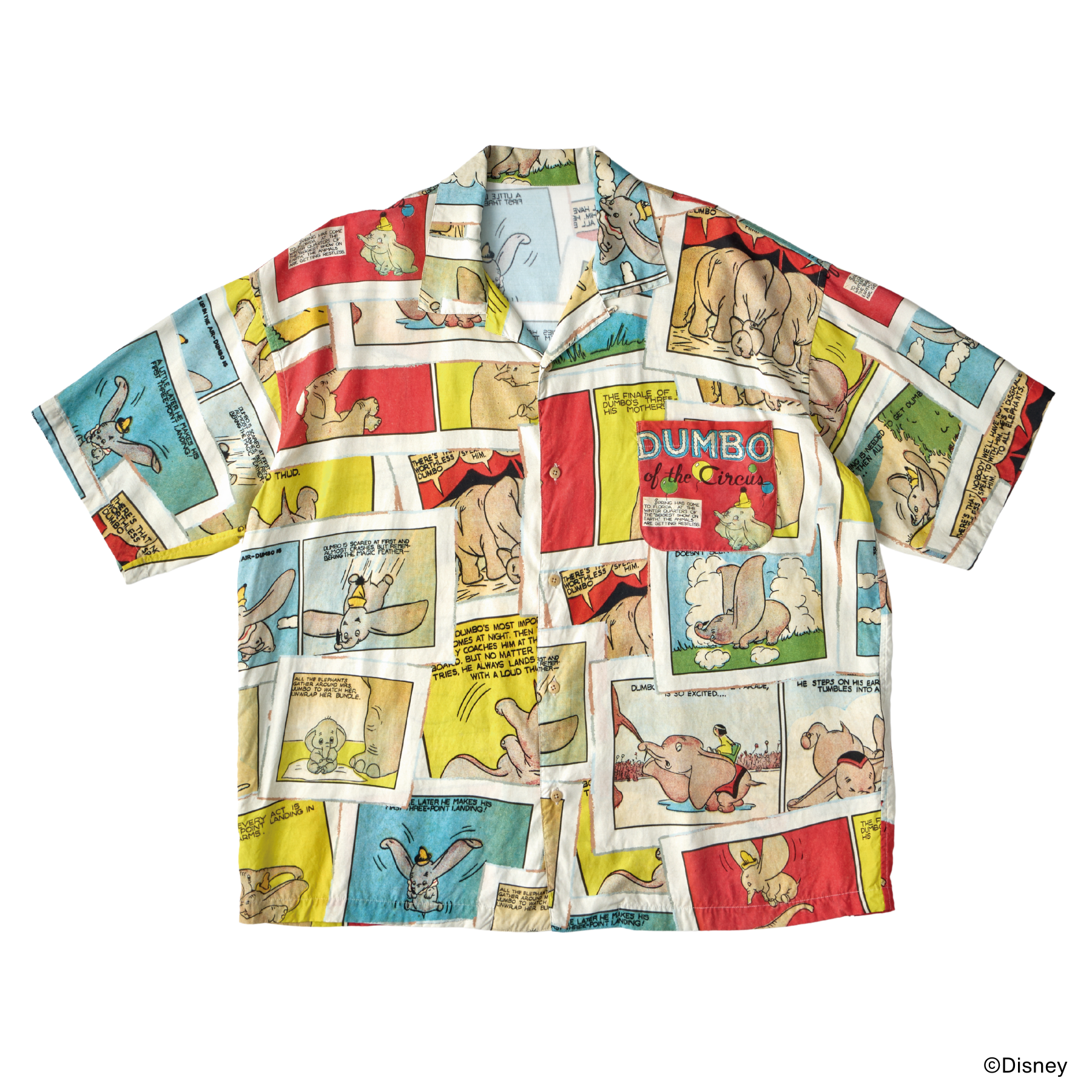 DISNEY VC / PC ALOHA COLLECTION ALOHA SHIRT / DISNEY DUMBO