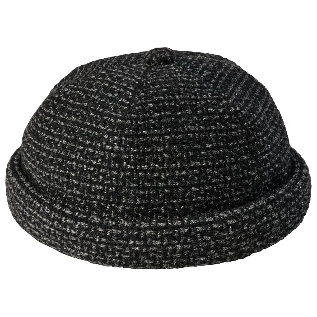 TWEED KNIT FISHERMAN'S CAP