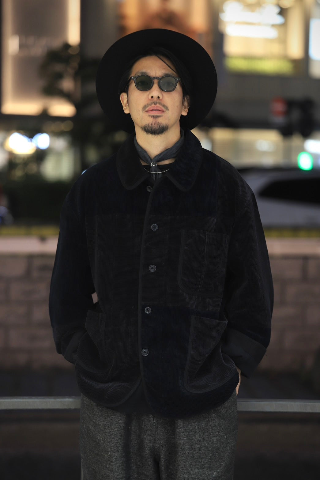 CORDUROY FRENCH JACKET HYBRID WATCH CHAIN ITEM