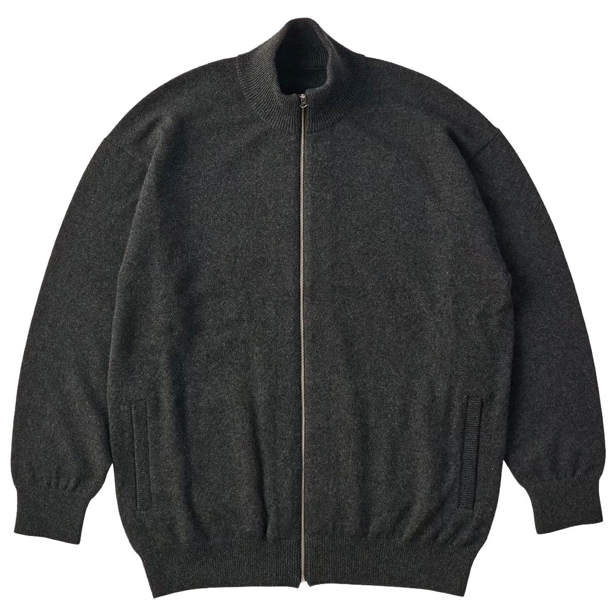 CASHMERE KNIT ZIP UP(BABY CASH)