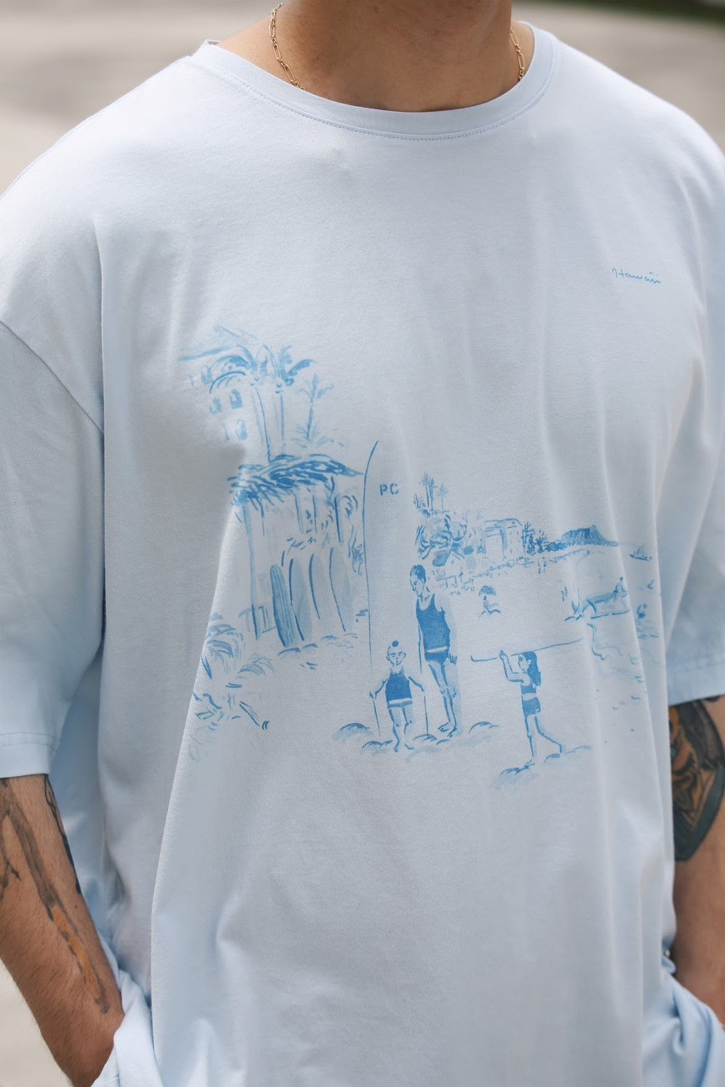 T-SHIRT HAWAIIAN LOCAL FAMILY