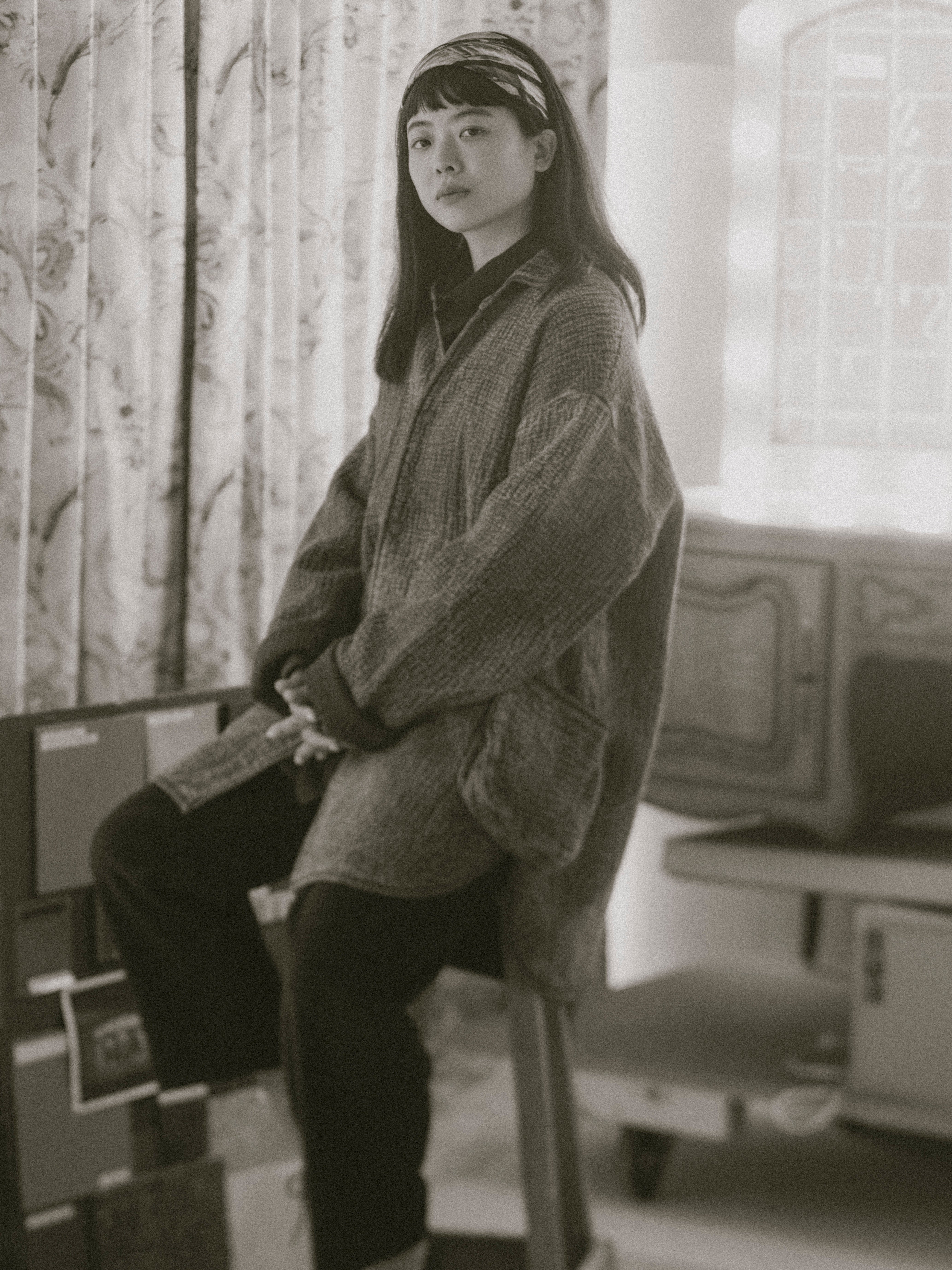 "CINEMA EXCLUSIVE" SASHIKO SHIRT JACKET