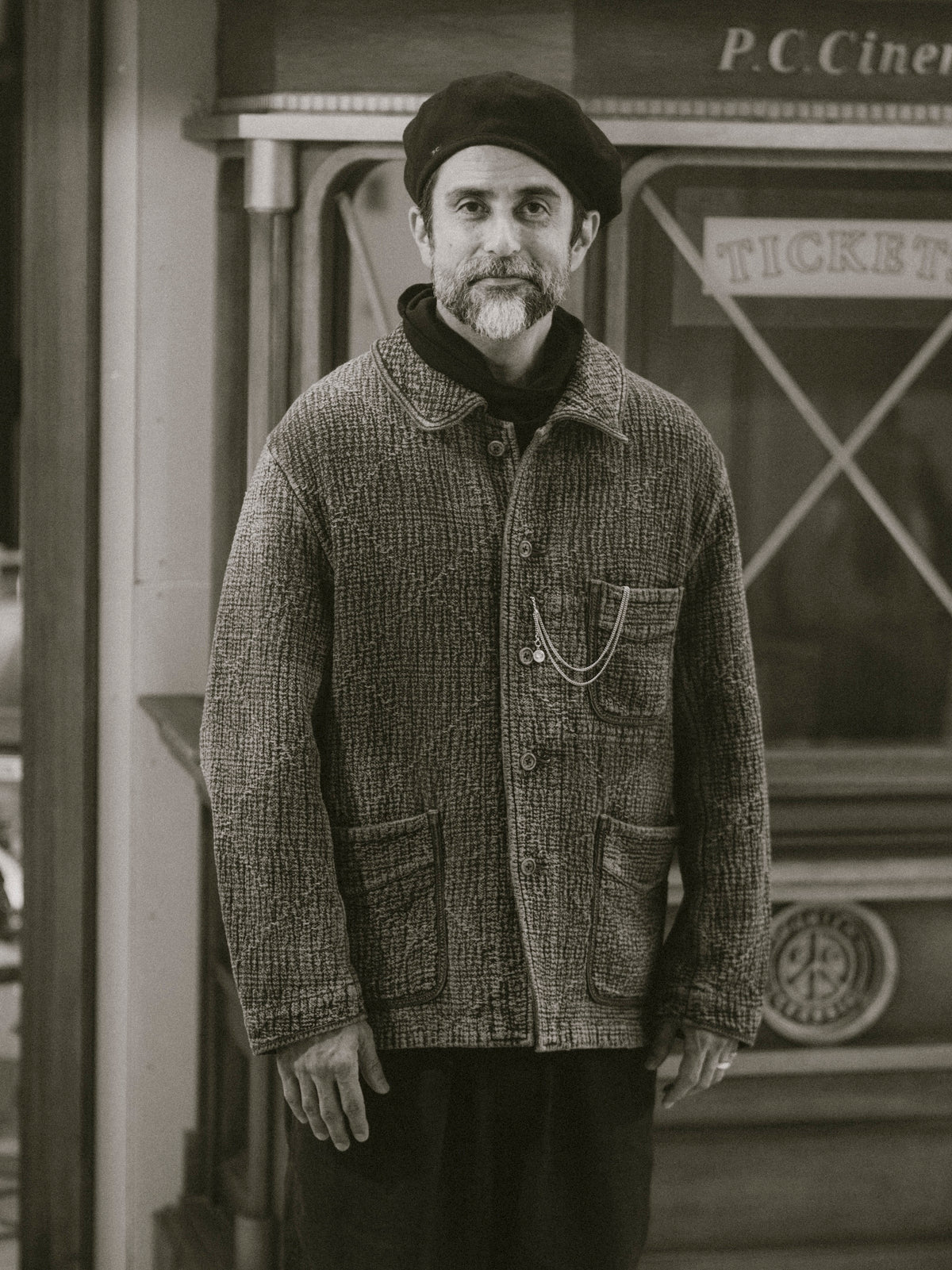 "CINEMA EXCLUSIVE" SASHIKO FRENCH JACKET