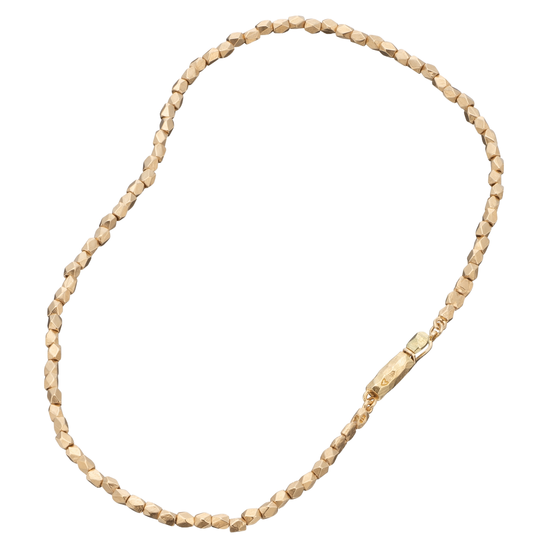 ”PC EXCLUSIVE” GOLD BEADS BRACELET 6.5