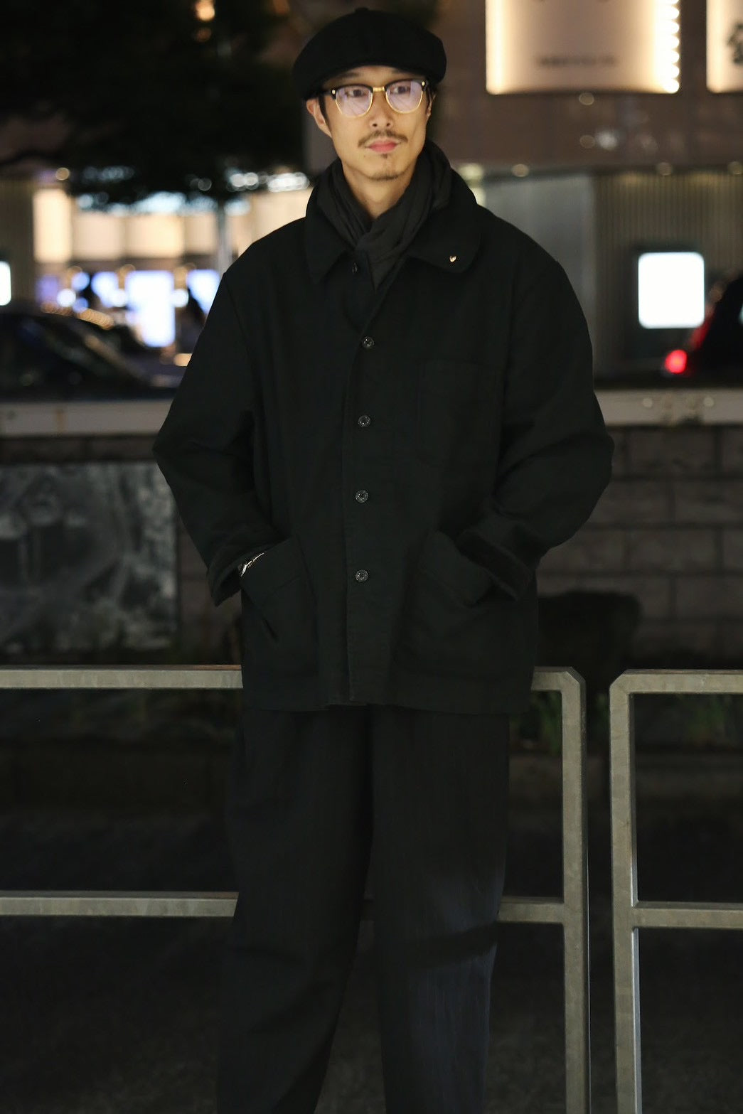 PIN STRIPE CASQUETTE