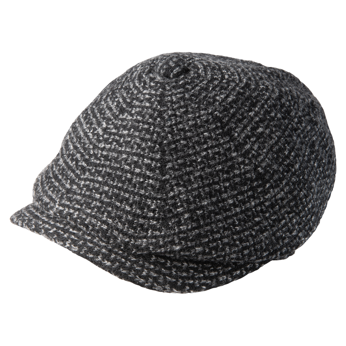 TWEED KNIT CASQUETTE
