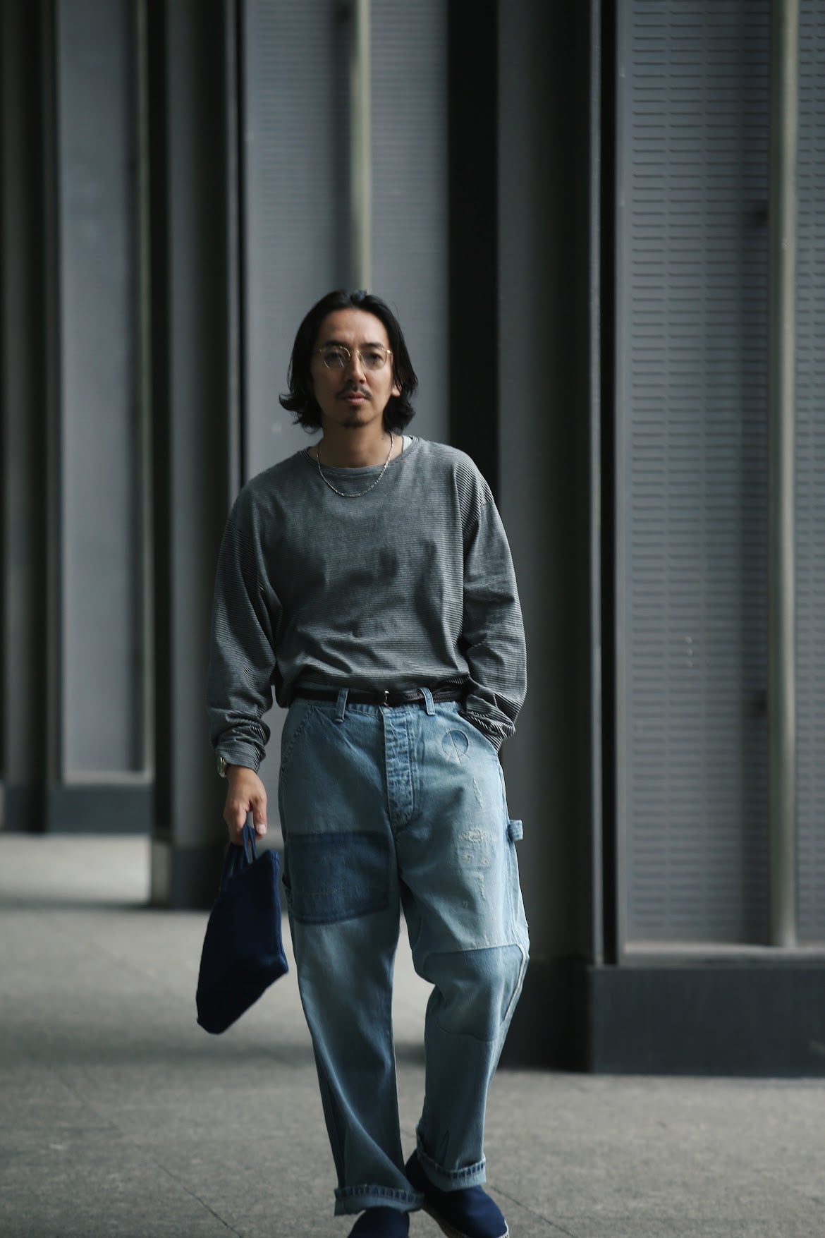 CANNERY ROW DENIM PAINTER PANTS