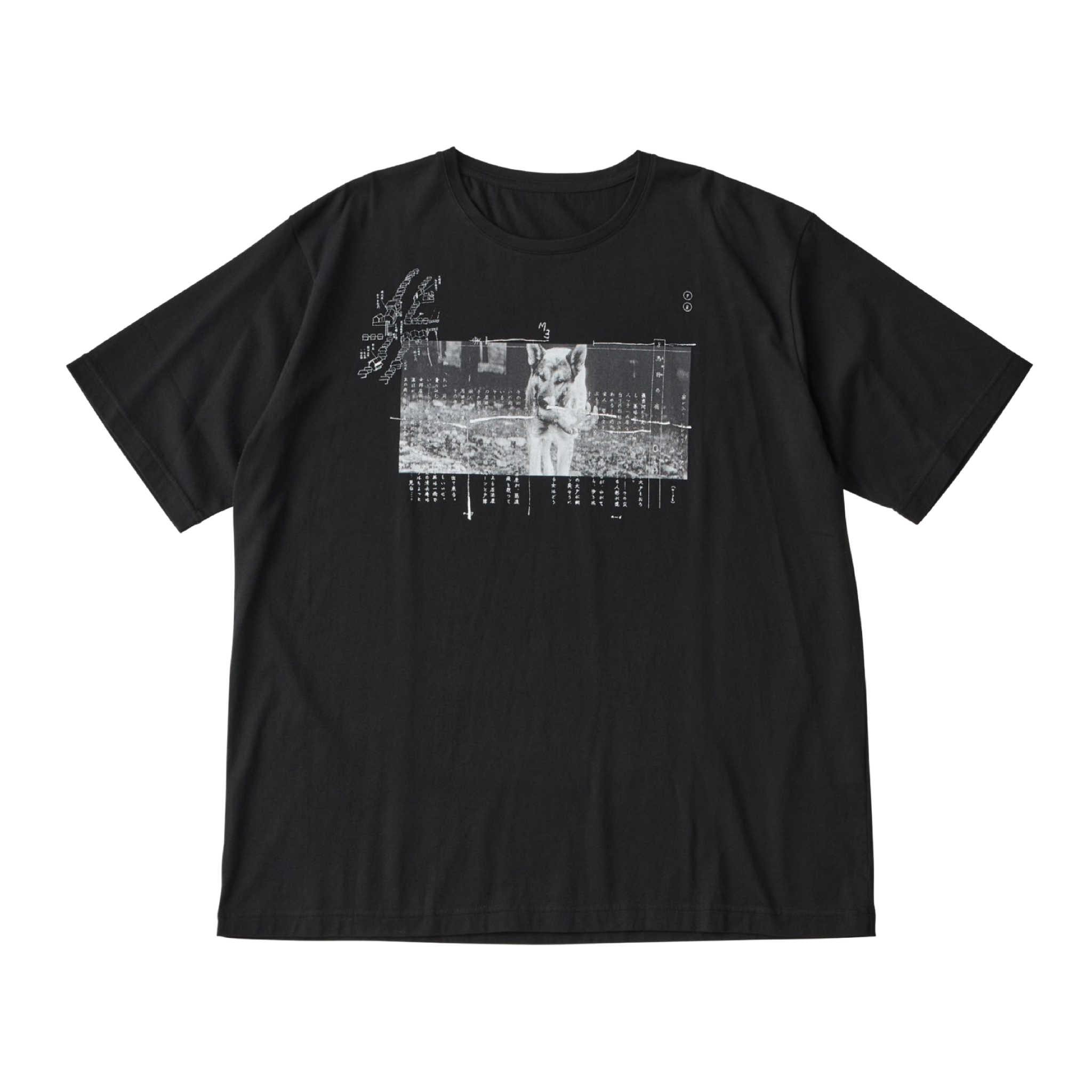 T-SHIRT 用心棒 フォト・台本 1 (犬と手)