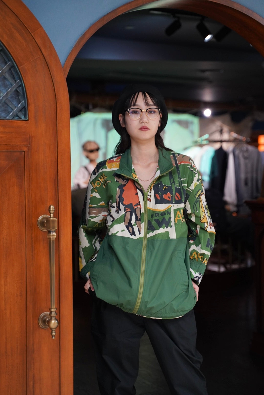 HAWAIIAN OUTDOOR ZIP UP JACKET