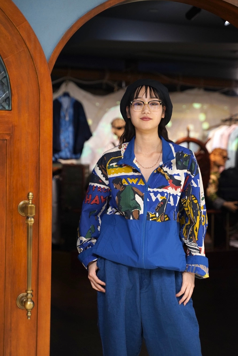 HAWAIIAN OUTDOOR ZIP UP JACKET