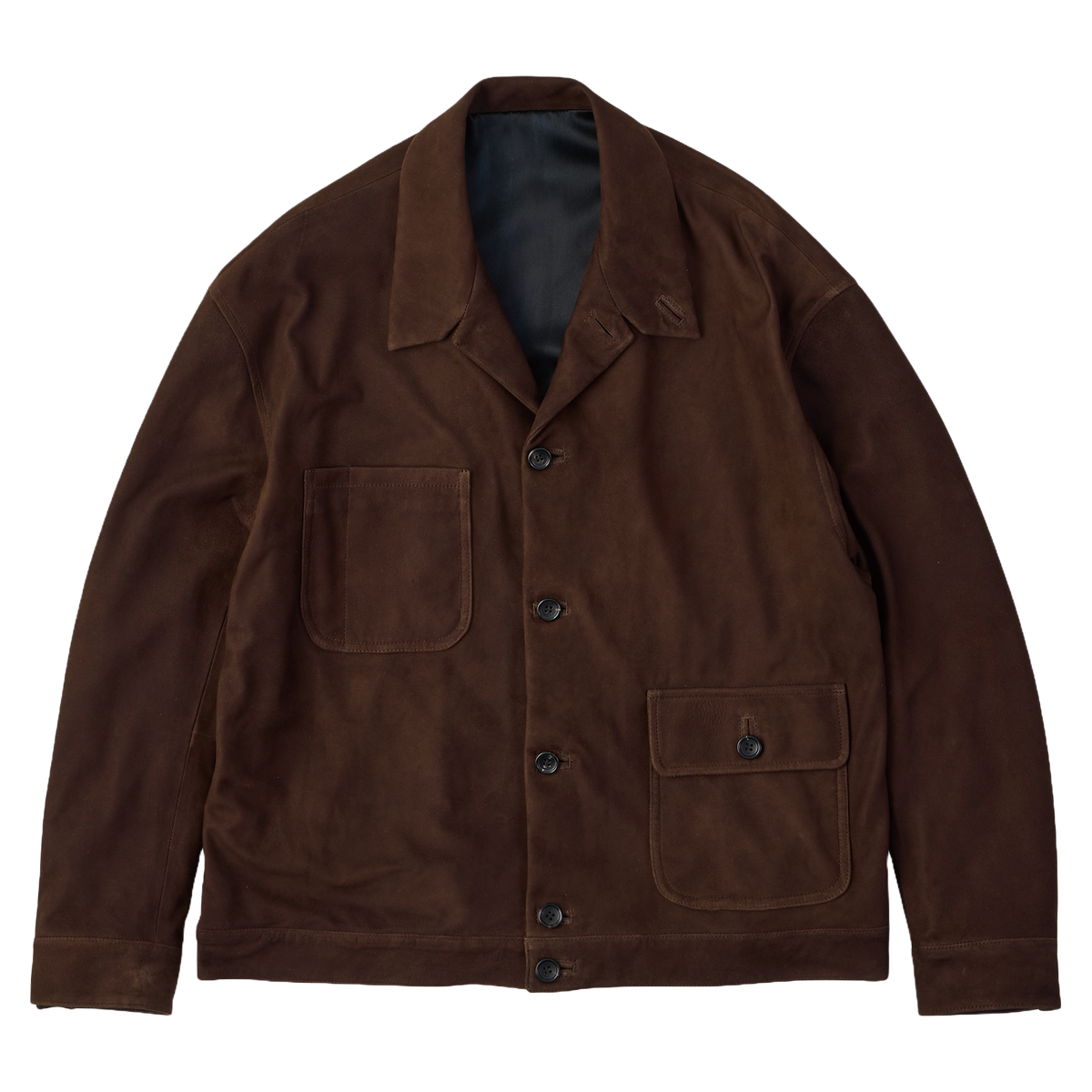 LEATHER SUEDE DUKE JACKET (ENTREFINO)