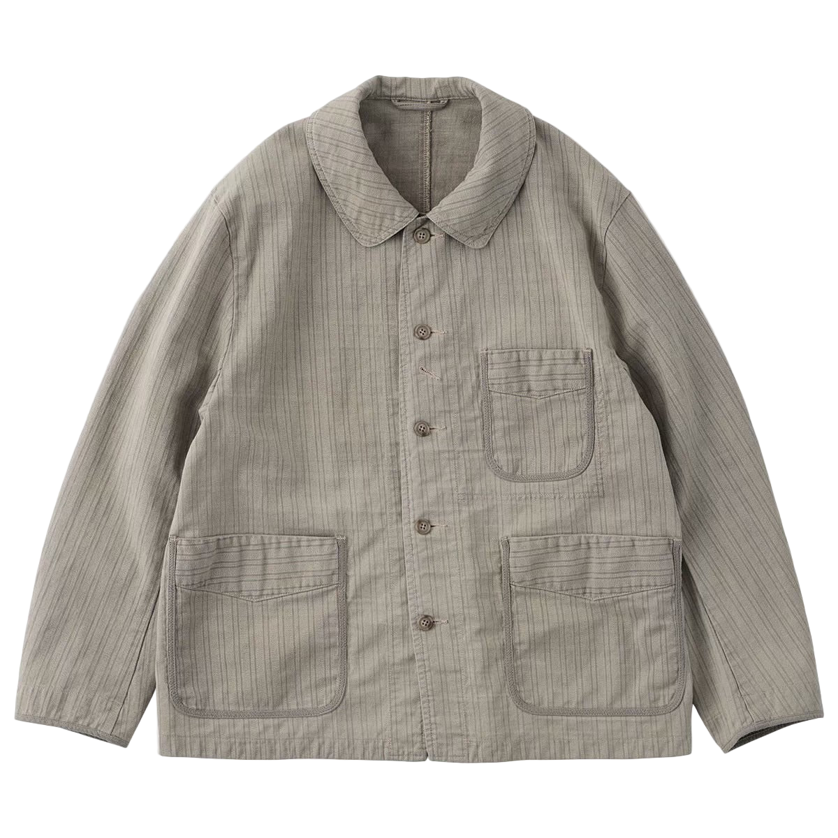 FADED STRIPE FRENCH JACKET WATCH CHAIN ITEM