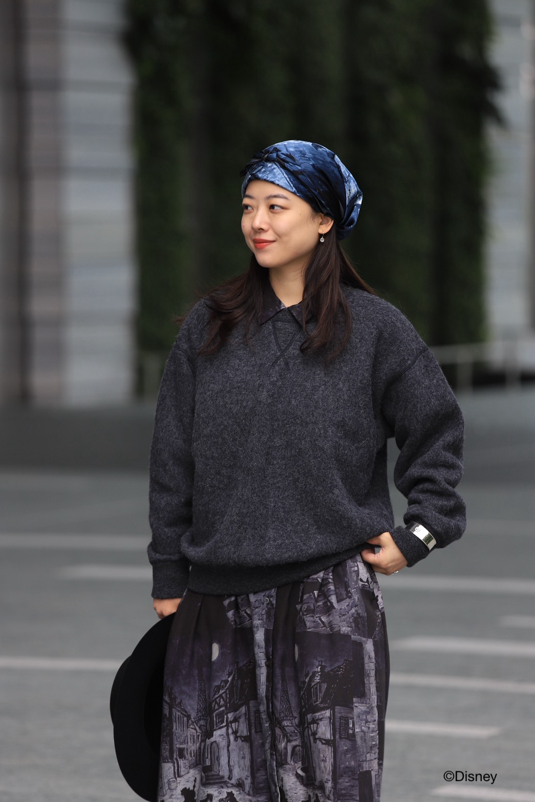 BABY ALPACA / CASHMERE DOUBLE FACE CREWNECK