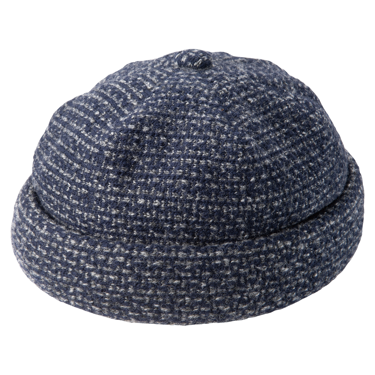 TWEED KNIT FISHERMAN'S CAP