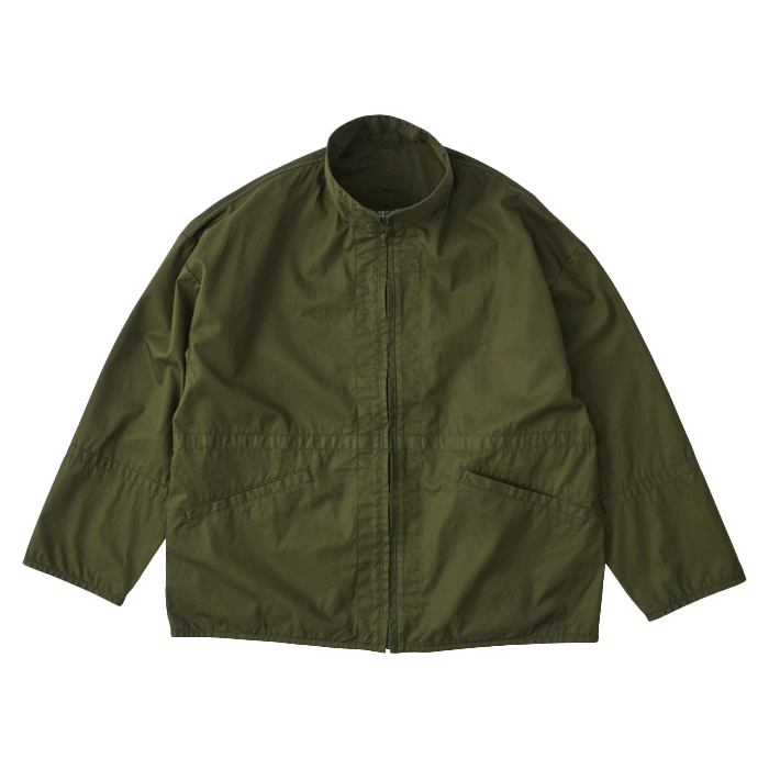 GABARDINE ZIP UP JACKET