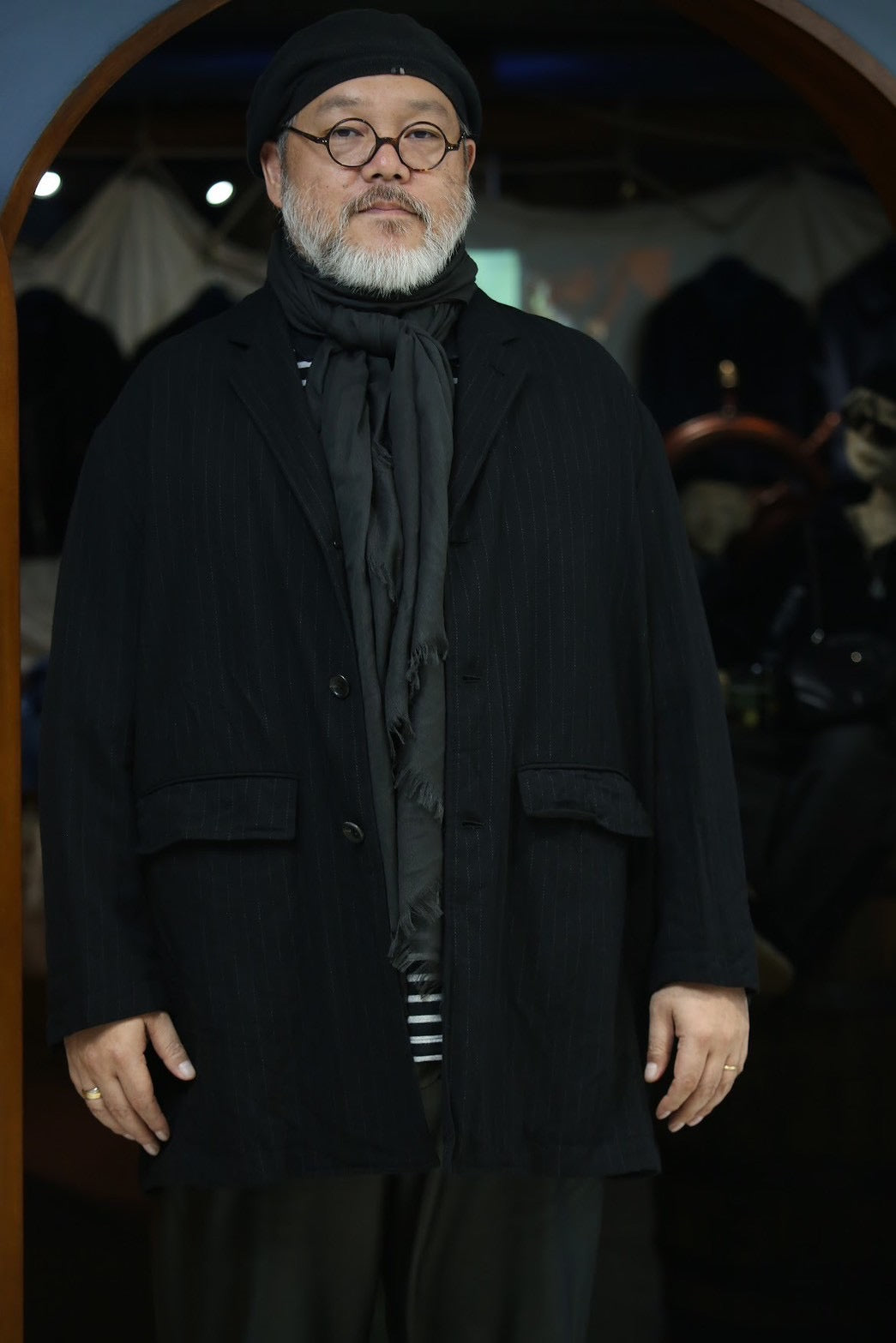 PIN STRIPE BEBOP JACKET