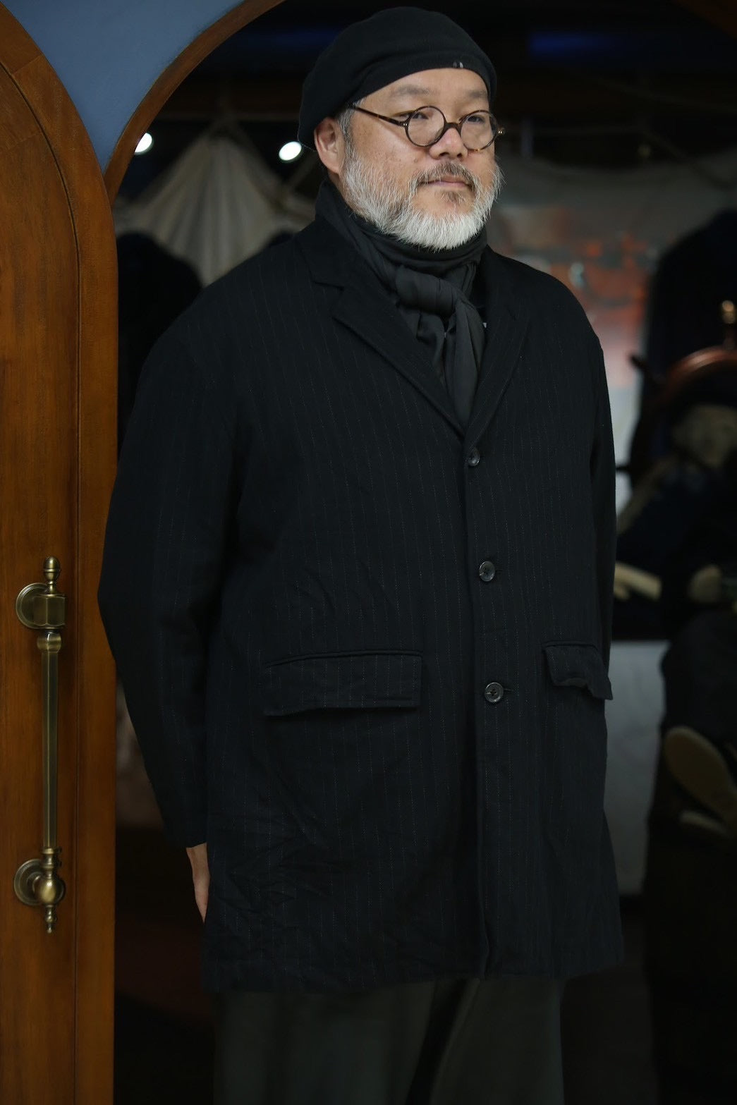 PIN STRIPE BEBOP JACKET