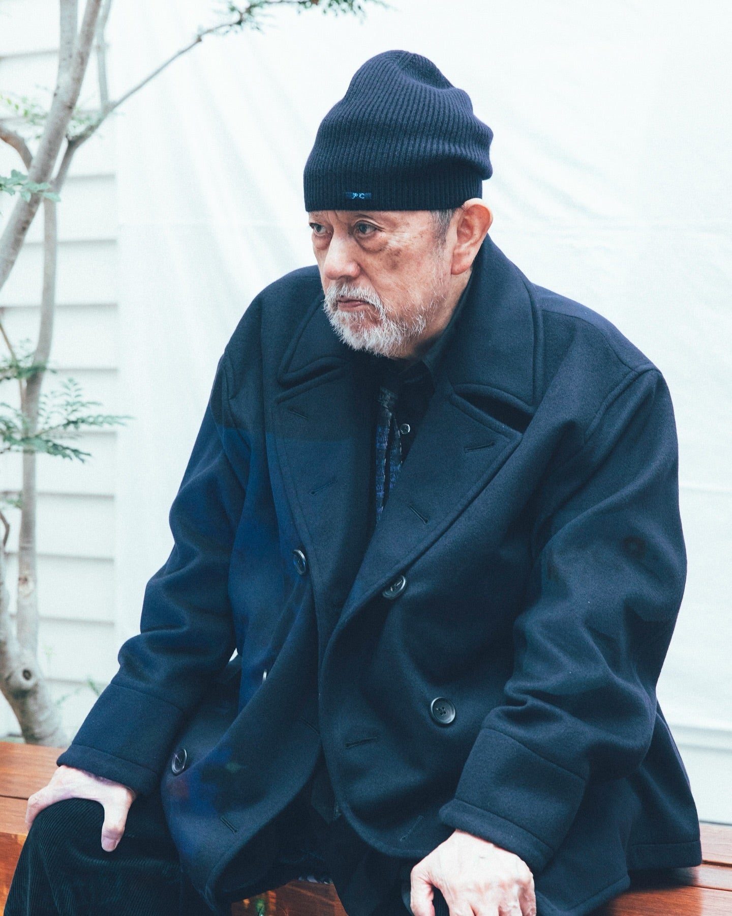 CASHMERE PEA COAT(BABY CASH)