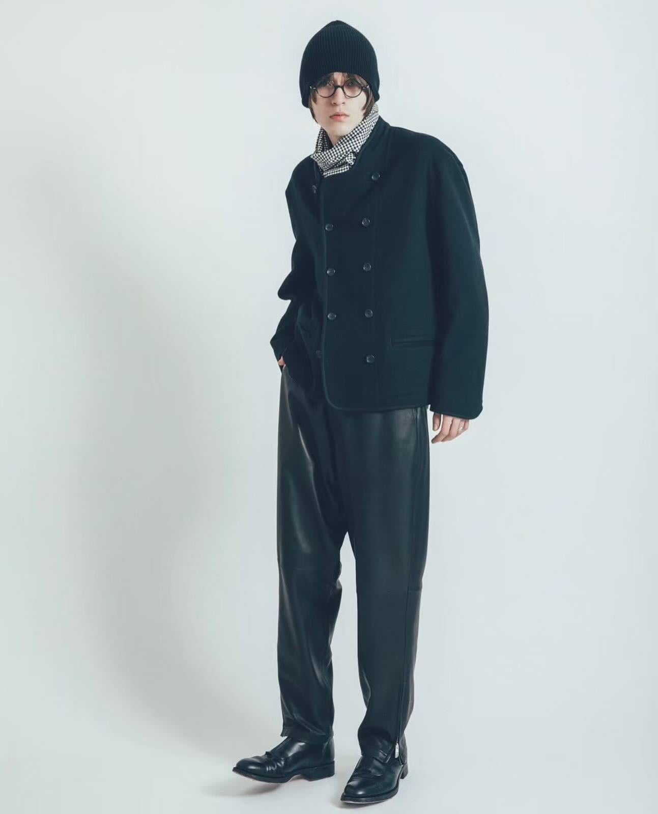 CASHMERE SHORT RIDERS JACKET (BABY CASH)