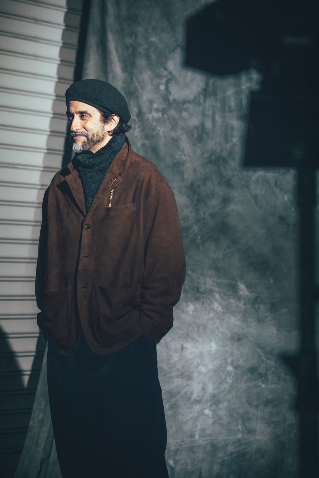 LEATHER SUEDE JACKET (ENTREFINO)