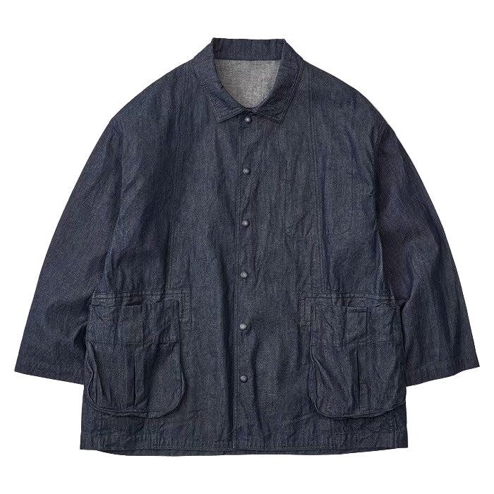 CLASSIC DENIM MIL-SHIRT JACKET